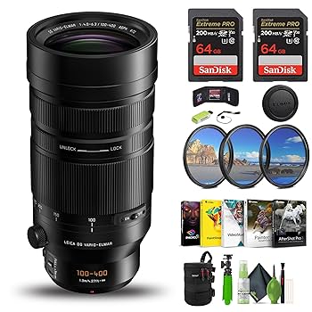 LEICADG VARIO-ELMARIT100-400mm f4.0-6.3Ⅱ Amazon.com : Panasonic Leica DG Vario-Elmar 100-400mm f/4